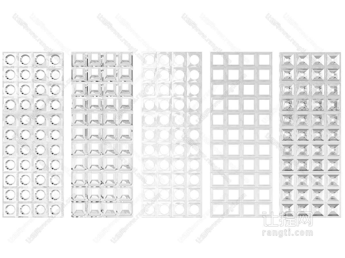 现代简约隔断 玻璃砖隔断 玻璃隔断 隔断墙 玻璃砖 镂