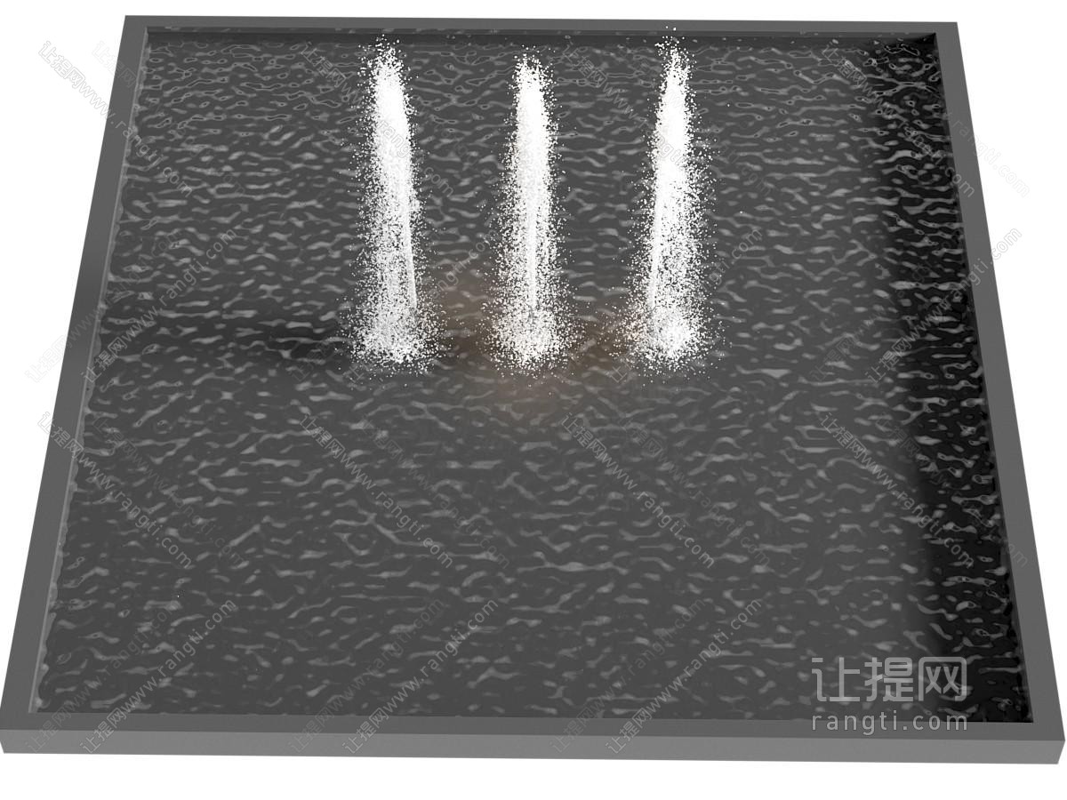 喷泉 水柱 水景 水幕
