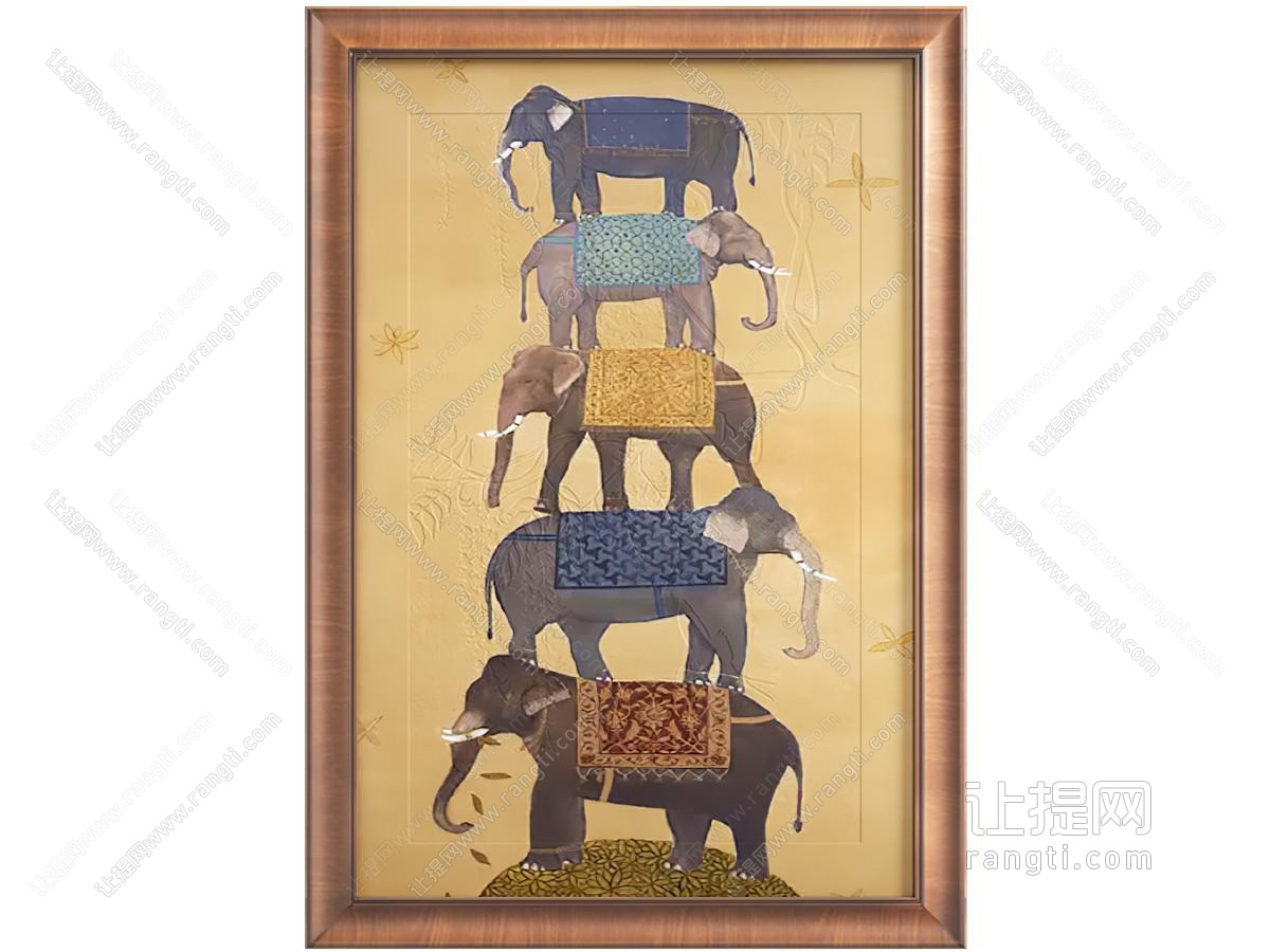 中古侘寂挂画