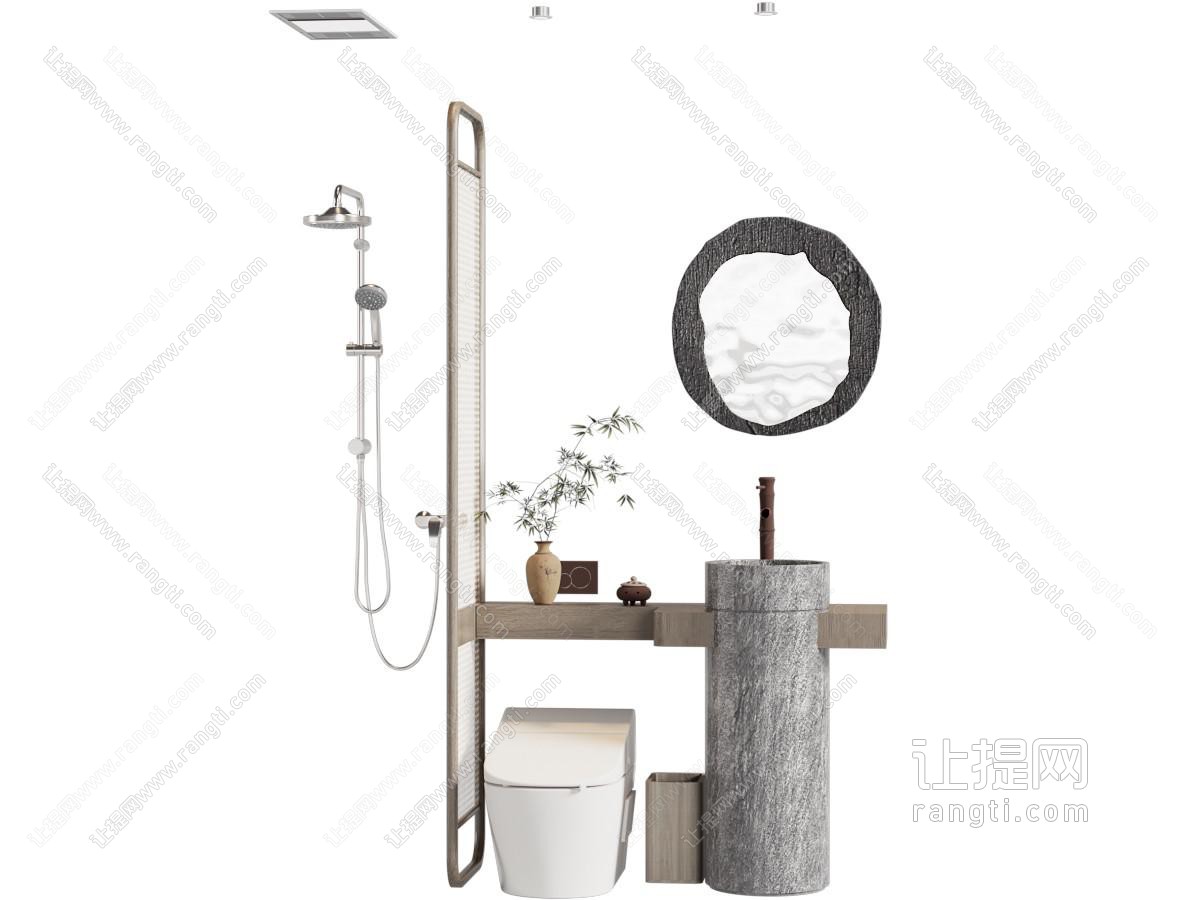 中古复古洗手台