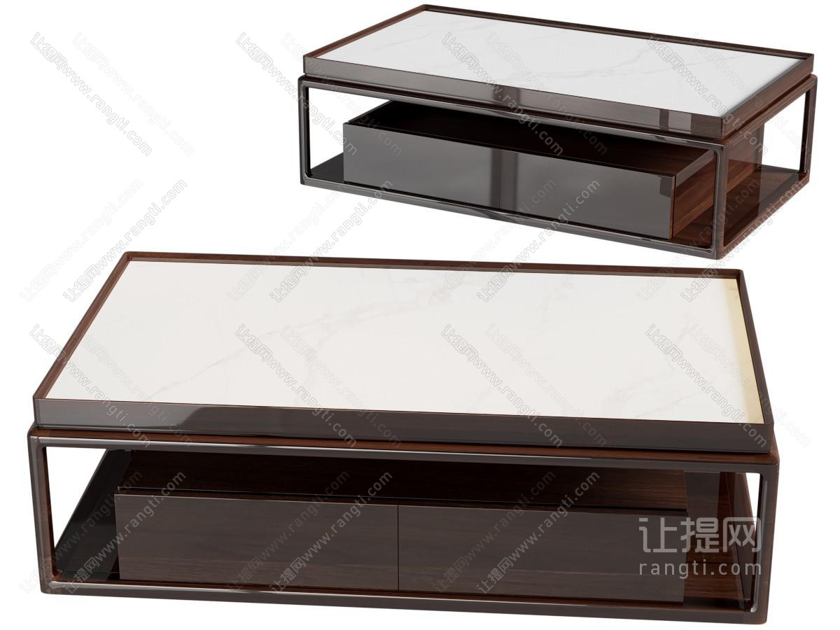 现代侘寂茶几
