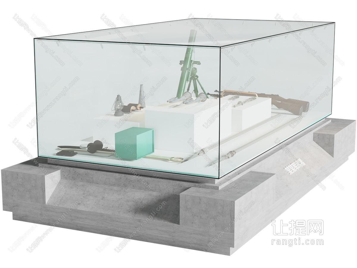 展厅博物武器展柜展台