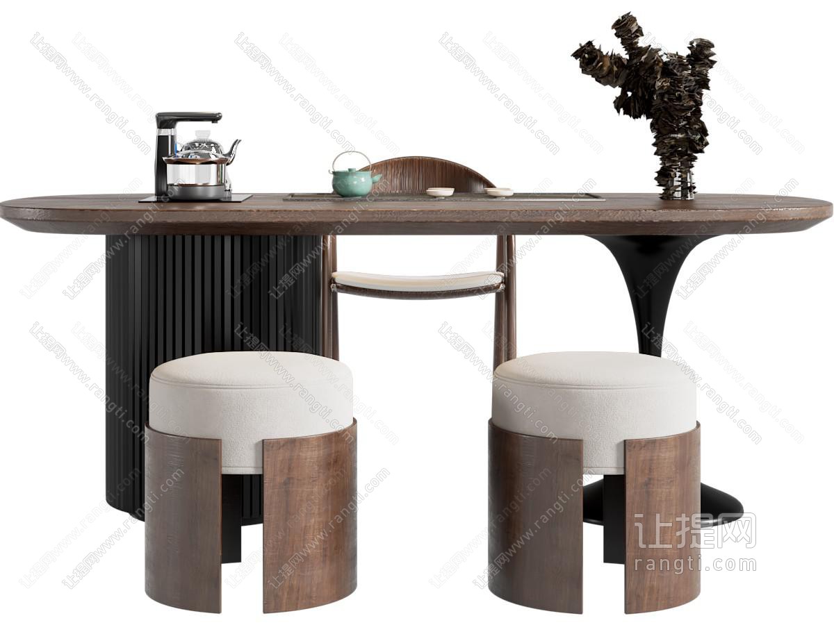 中古茶桌椅