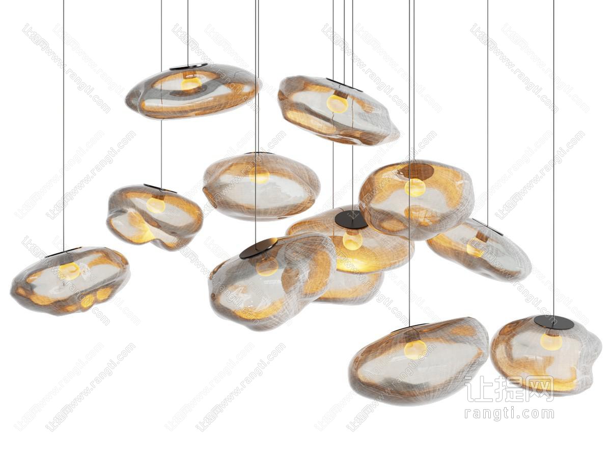 现代水晶吊灯