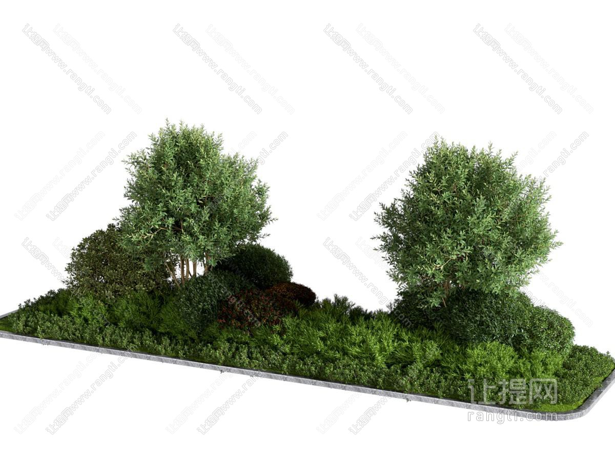 植物堆 花坛 植物 灌木 景观植物