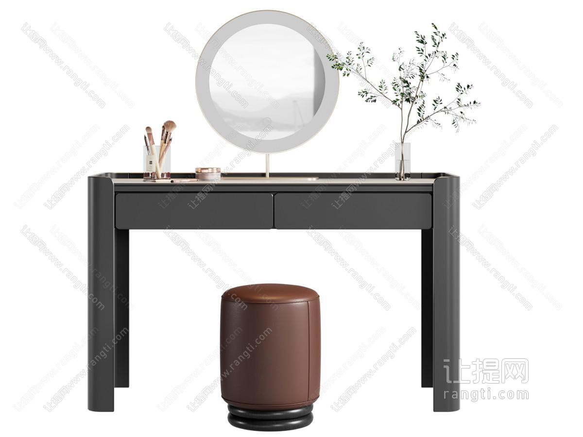法式中古梳妆台