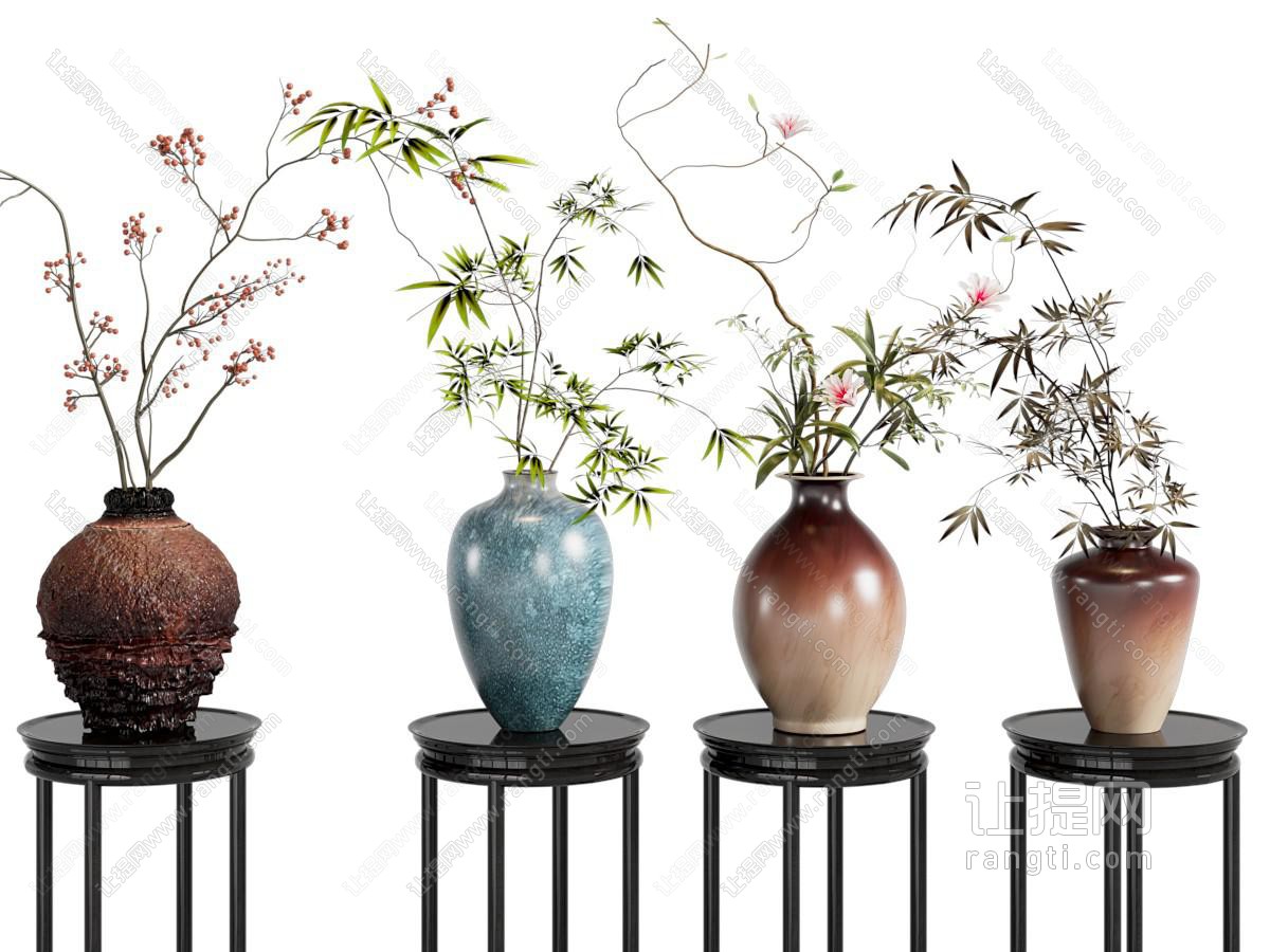中古风花架