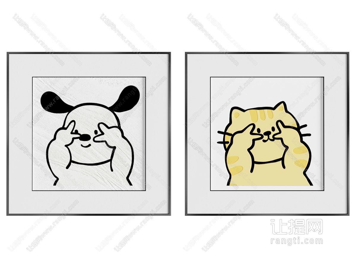 现代挂画