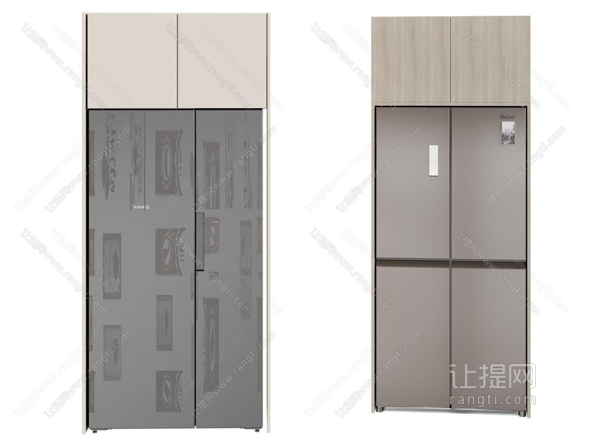 现代冰箱柜 现代冰箱柜