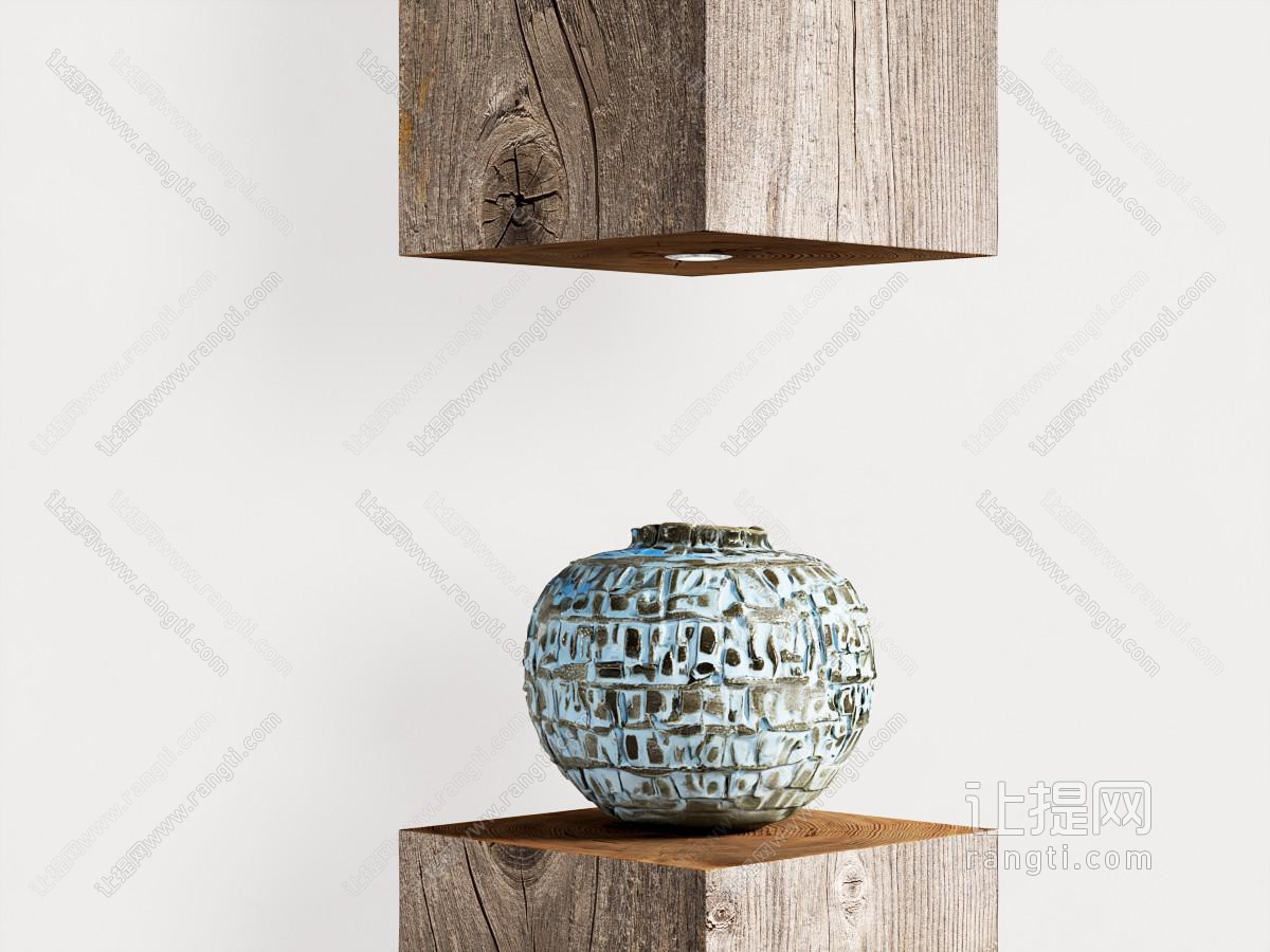 中古侘寂罐子
