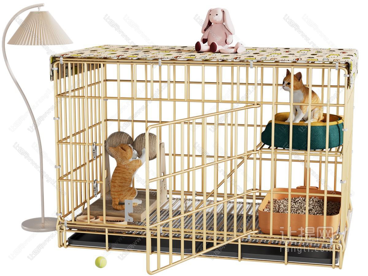 现代家具 宠物笼子