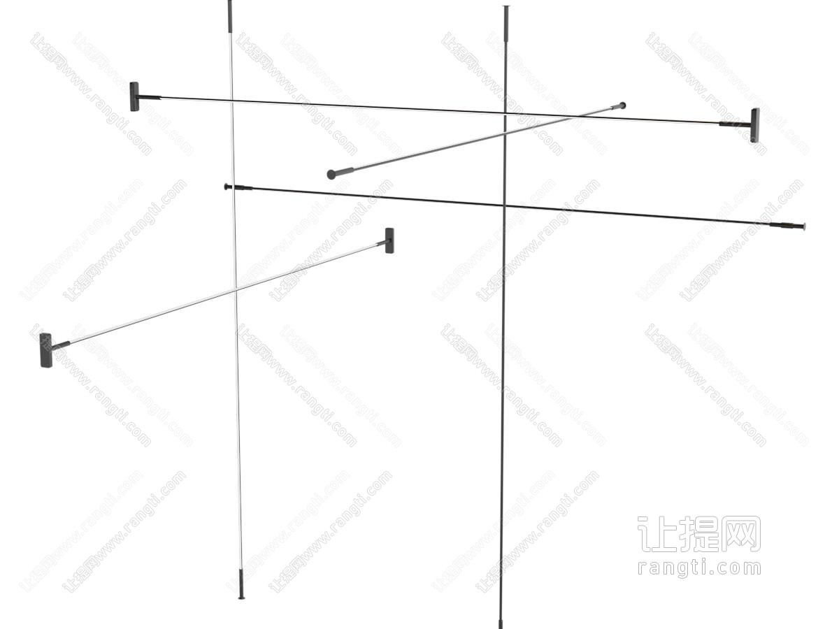 现代天际线灯 线形灯 钢带灯 线形灯带 线形装饰灯 线