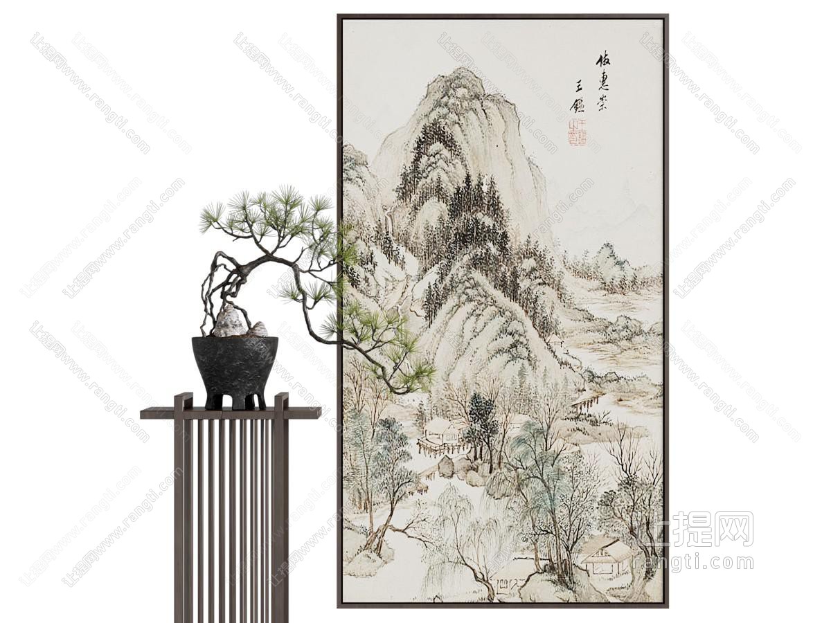 新中式装饰画