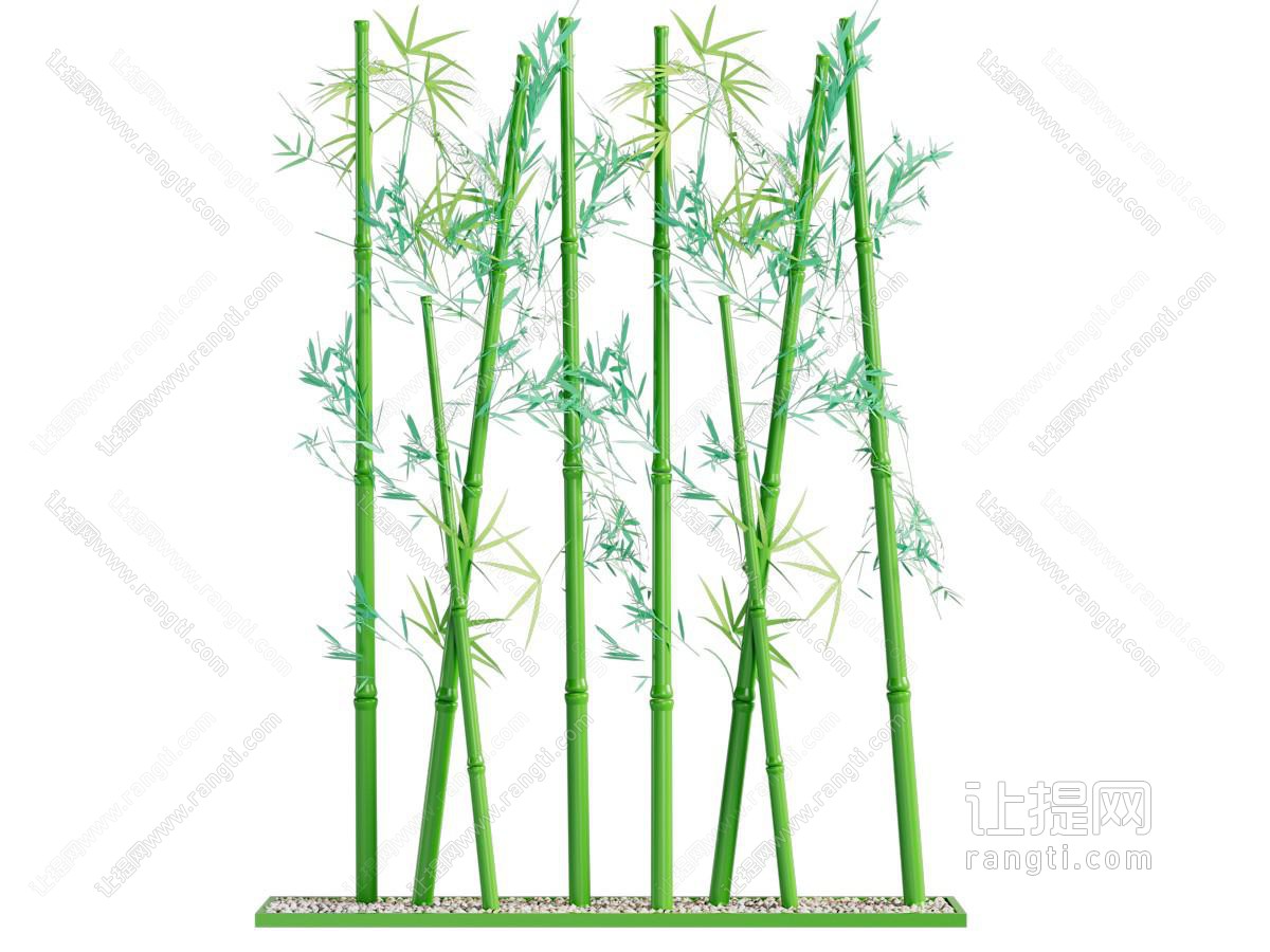 粗竹硬朗简洁活动时尚网红打卡
