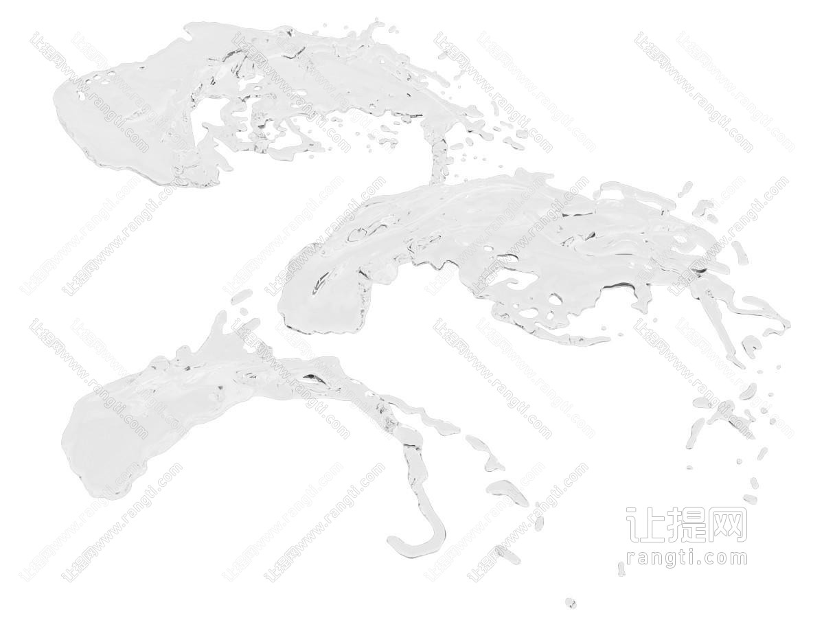 水相关 液体 水滴 水流等