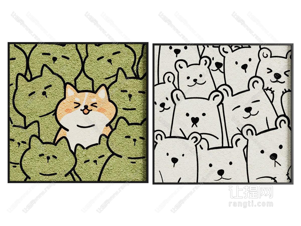 现代简约挂画