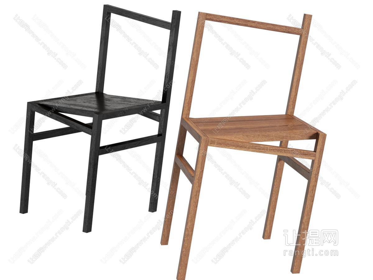 复古中古椅子 休闲椅