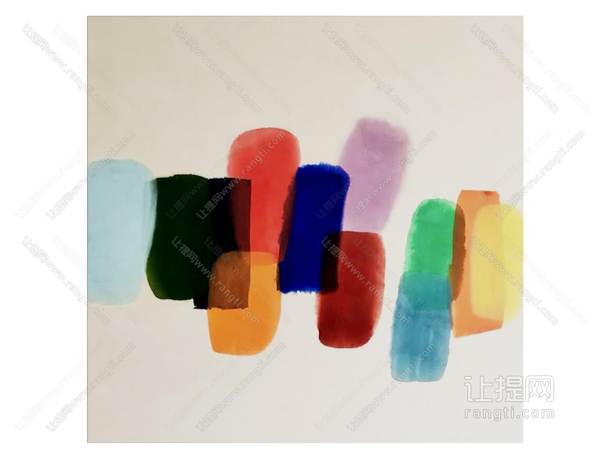 现代极简挂画