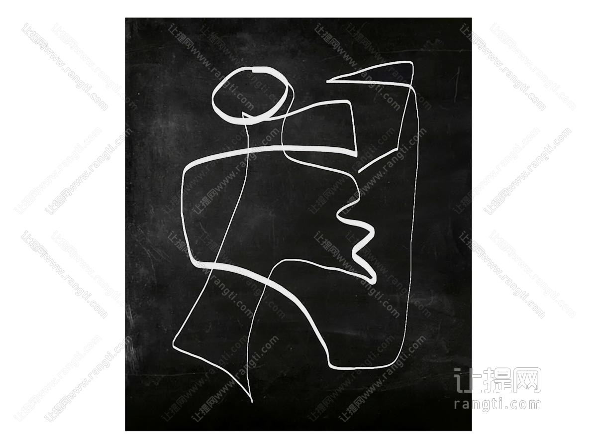 现代极简挂画