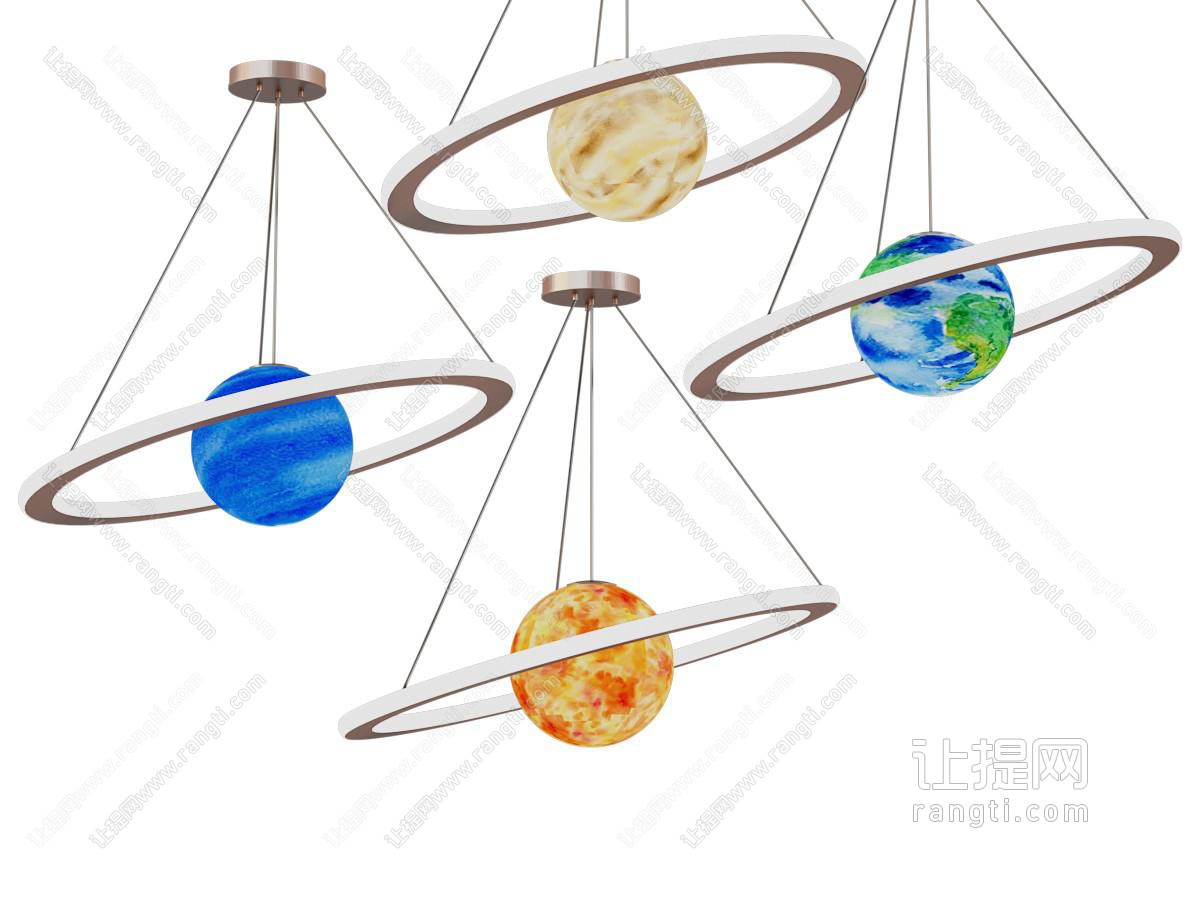 现代星球吊灯