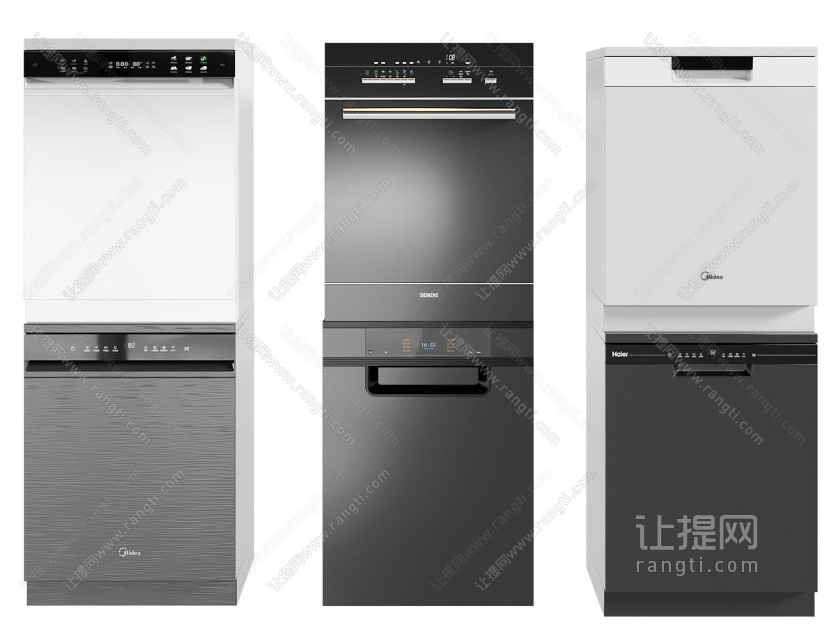 智能嵌入式洗碗机