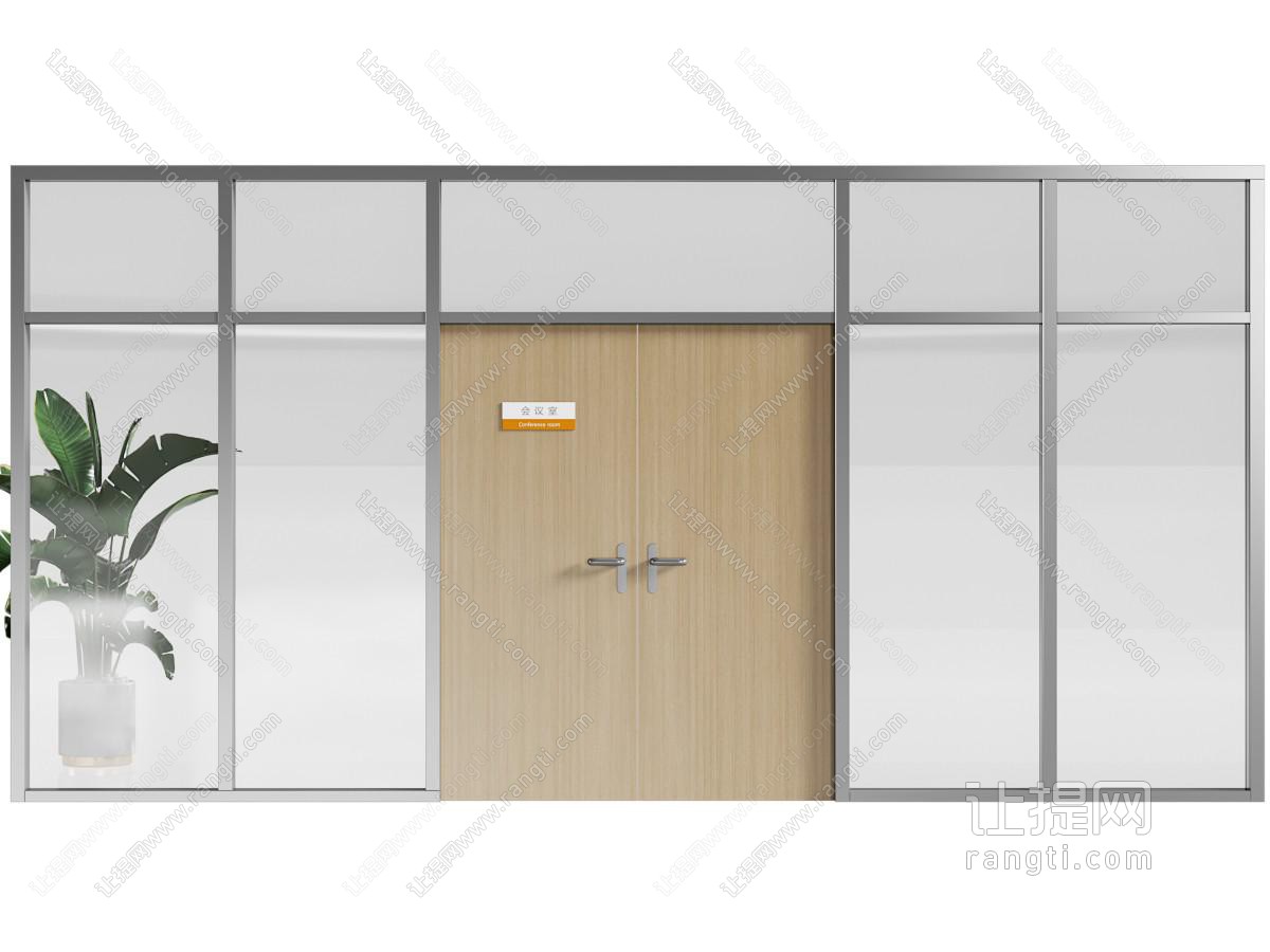 现代双开门 办公双开门 办公室门 办公玻璃门 双开大门 双开门