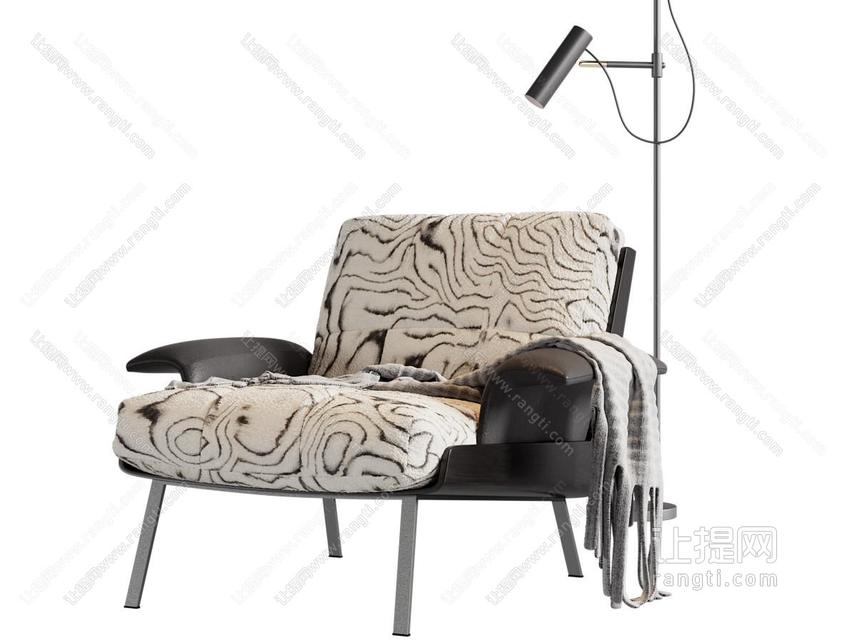 中古法式休闲椅