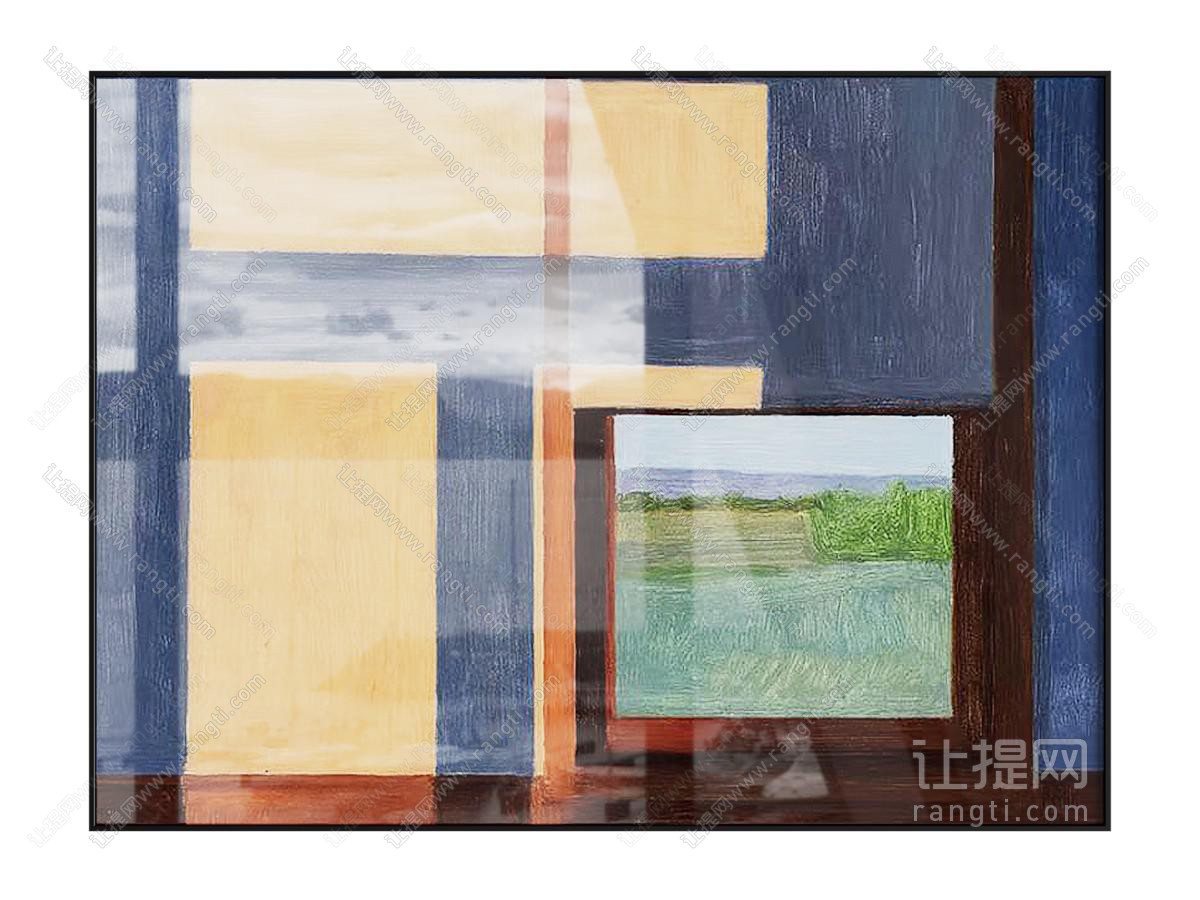 复古中古挂画