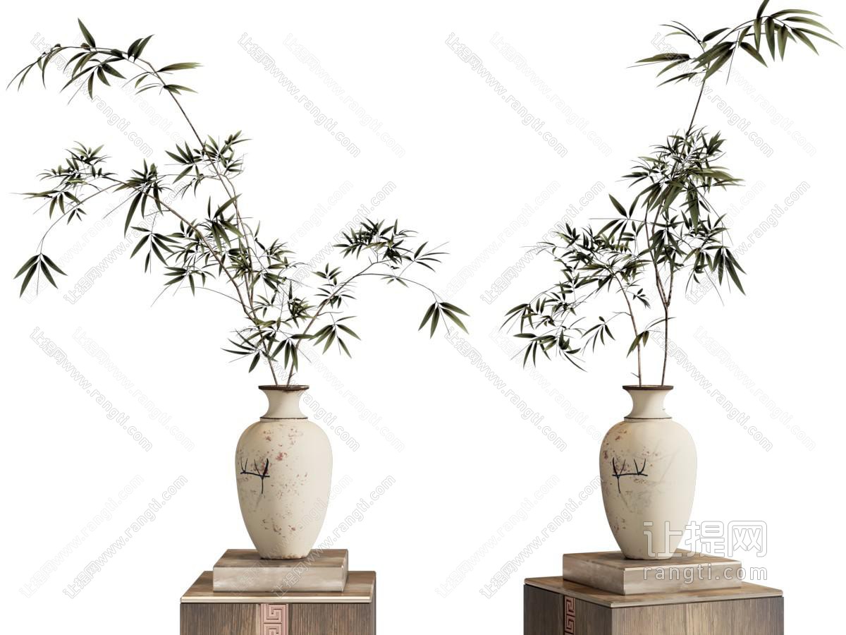 新中式花瓶