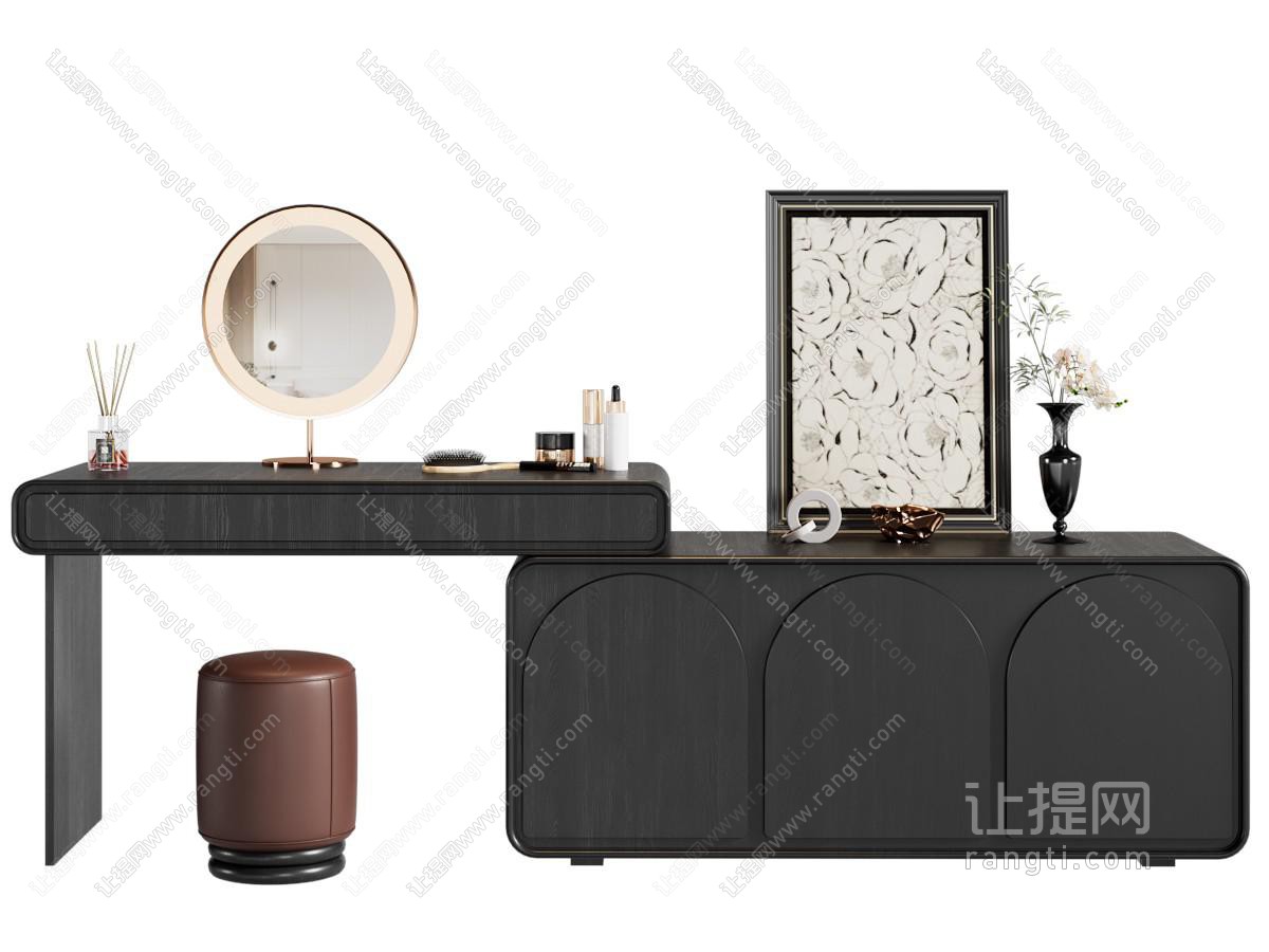 法式梳妆台 法式梳妆台 化妆品