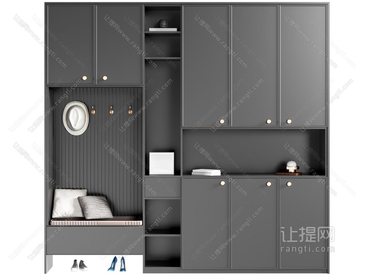法式鞋柜