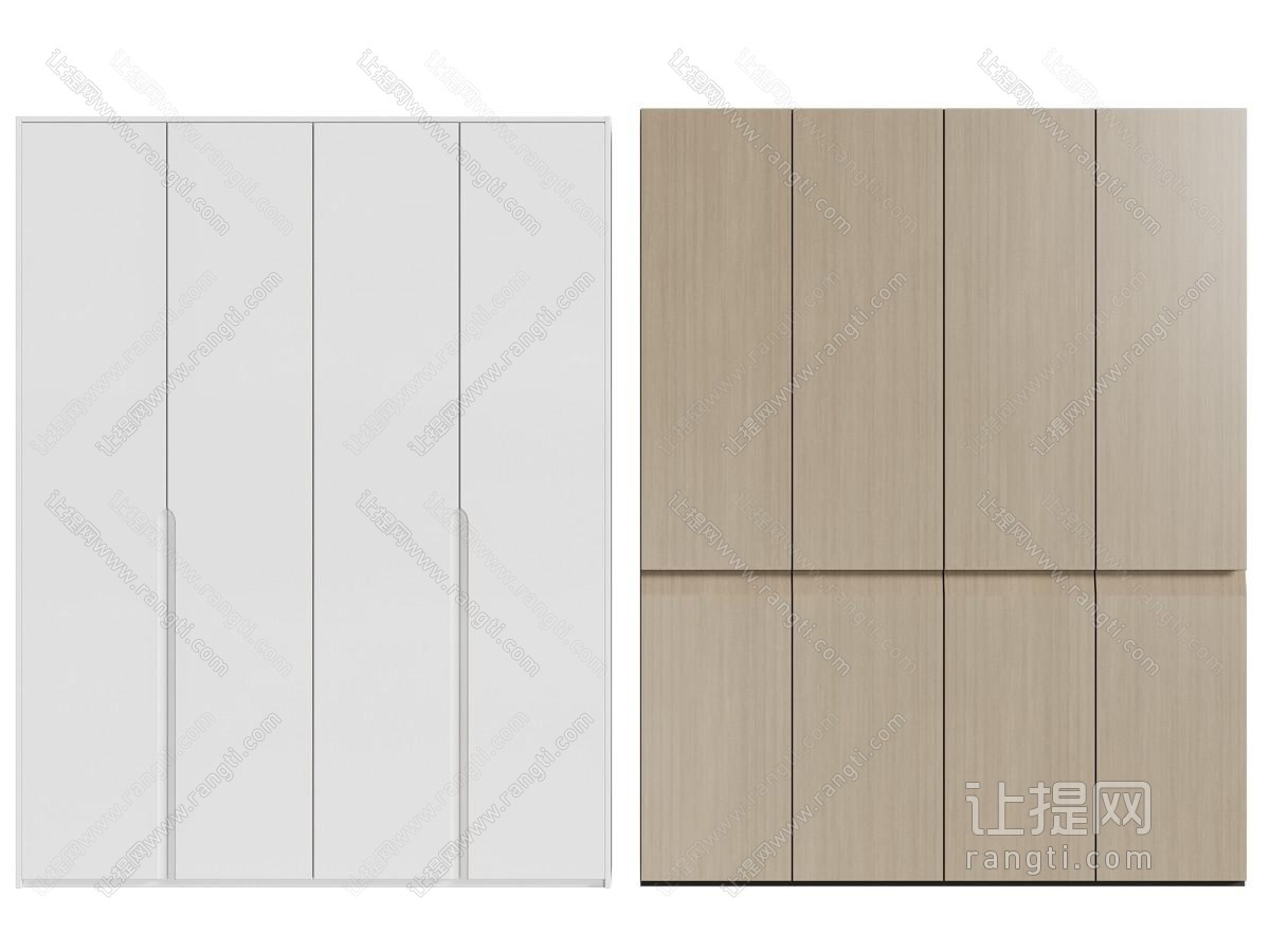 现代衣柜