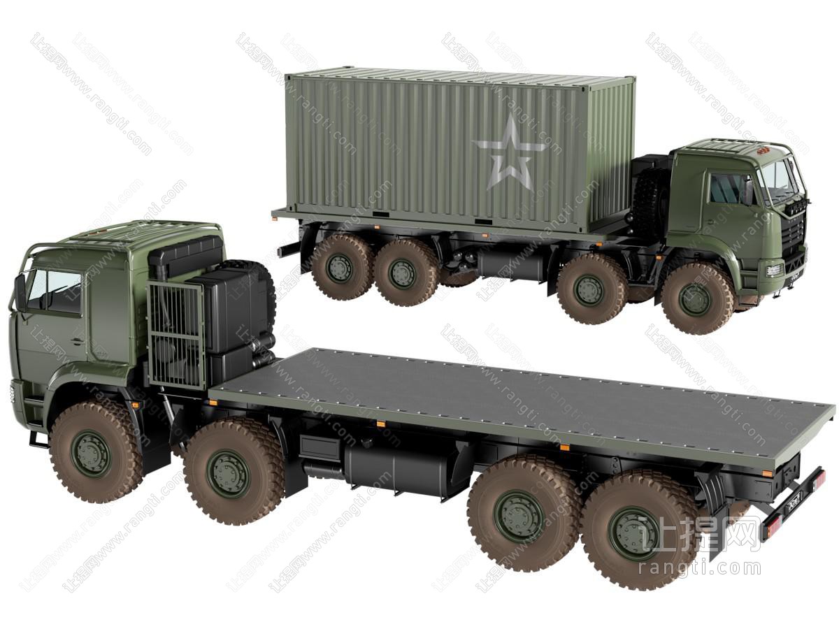 卡玛斯重型越野卡车