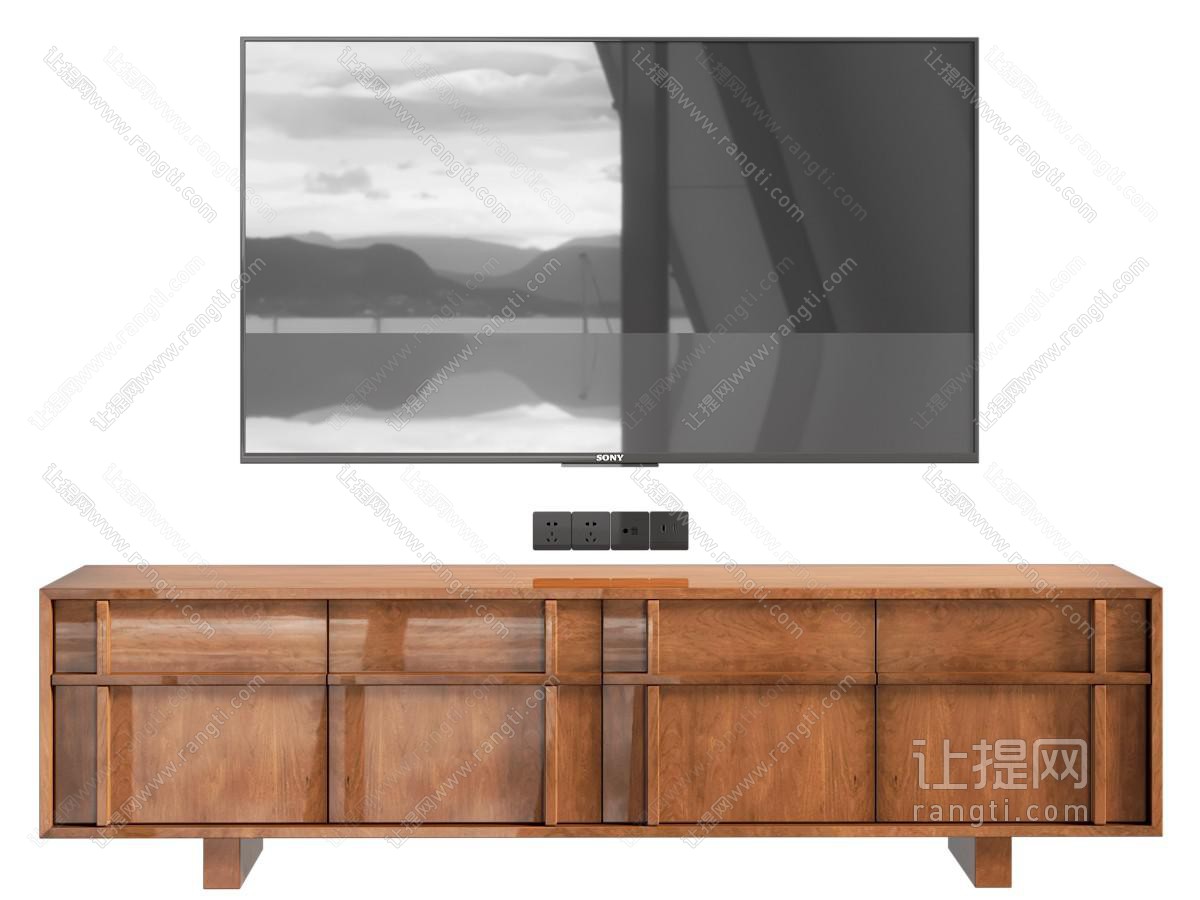中古侘寂电视柜