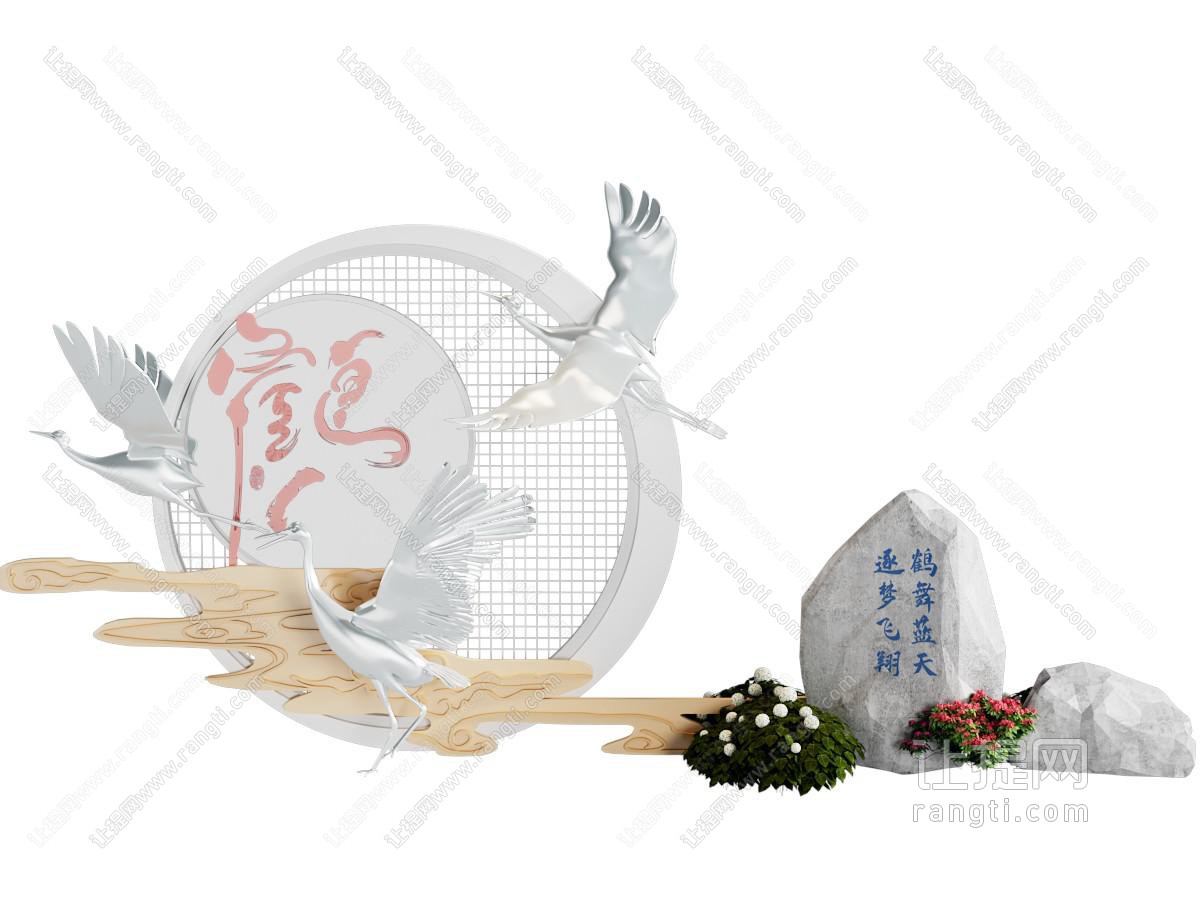 广场雕塑