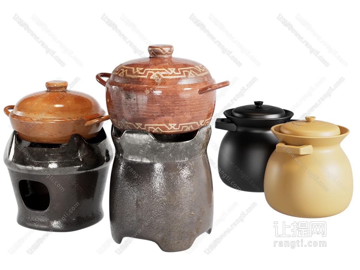 厨房用品 煲汤砂锅 砂锅组合