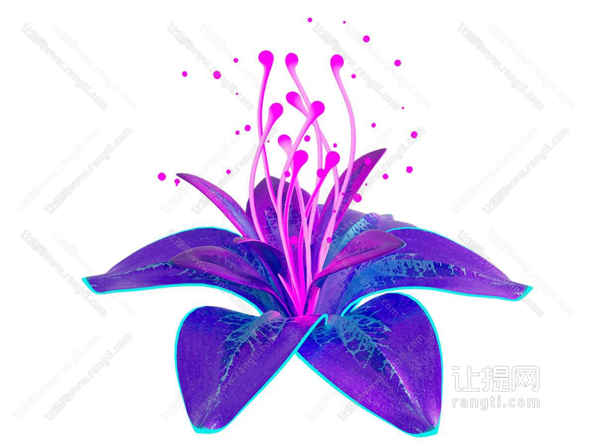 外星发光植物