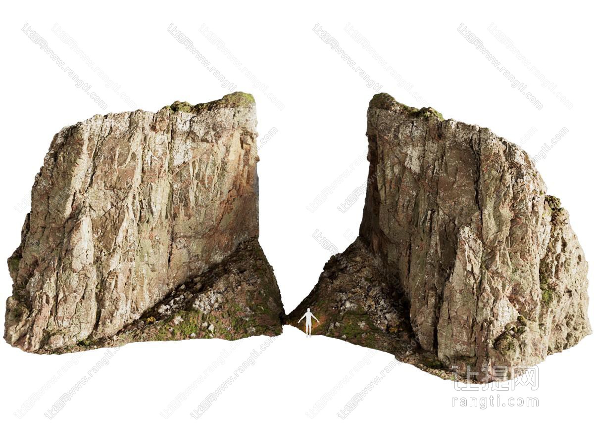 砂岩悬崖等自然地貌