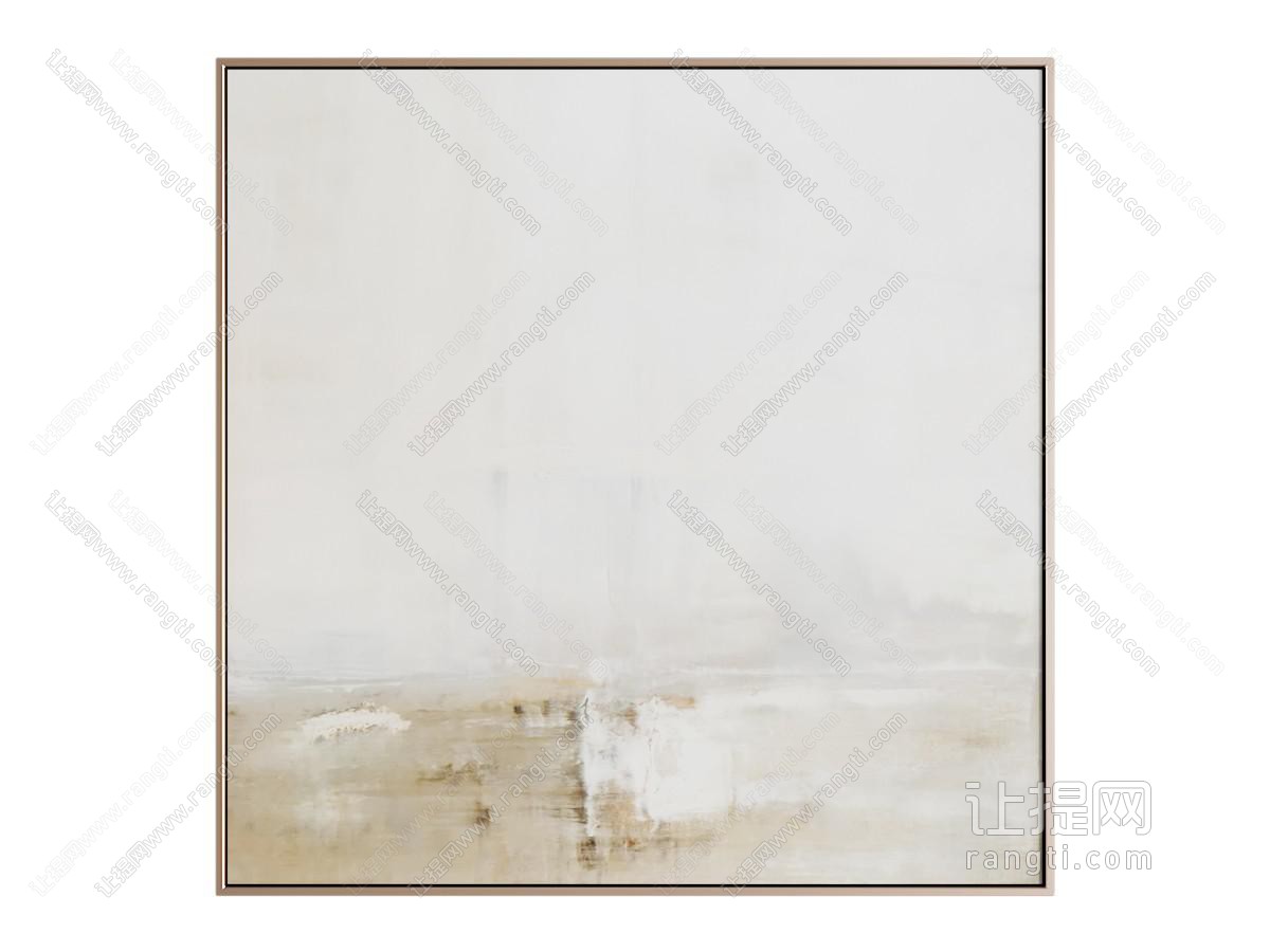 侘寂极简挂画 侘寂极简装饰画 肌理画 油画 抽象画