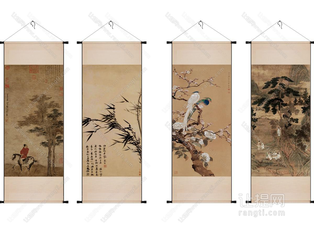 新中式挂画