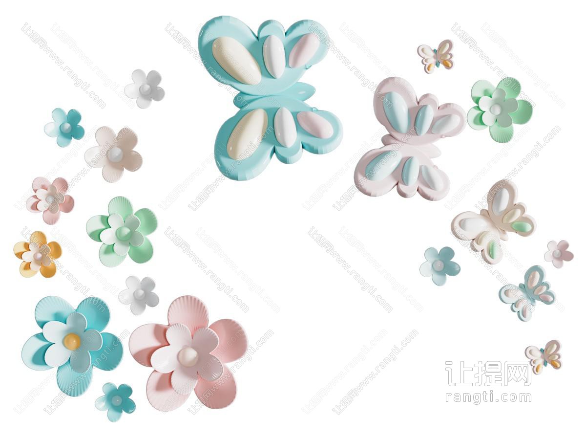 现代浮雕花语