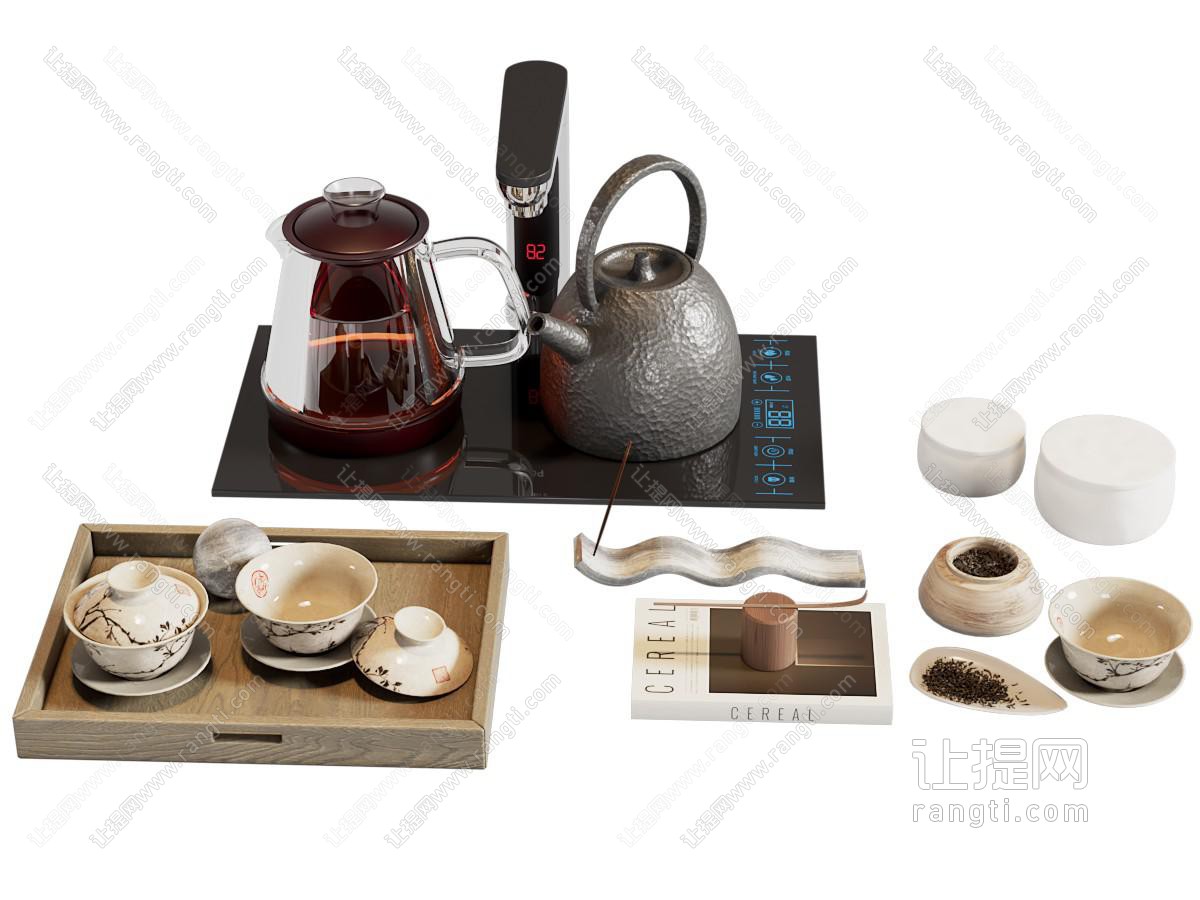 电器 茶具杯子 热水壶