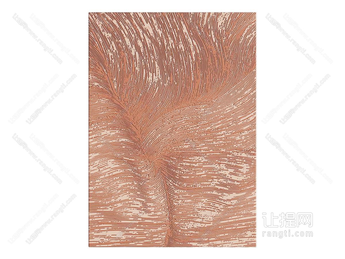 侘寂中古抽象挂画 肌理画 立体挂画 抽象画 高级感艺术