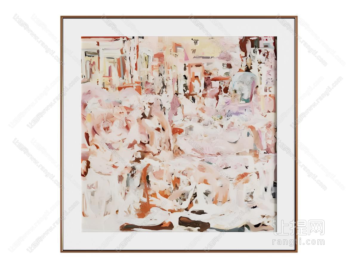 现代挂画 油画 肌理画 抽象画 高端艺术挂画