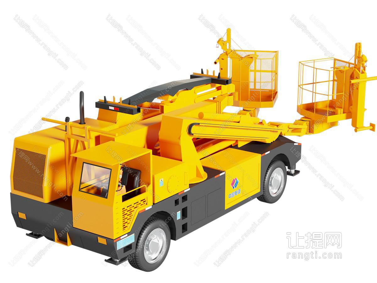 建筑工地隧道施工三臂钢拱架台车