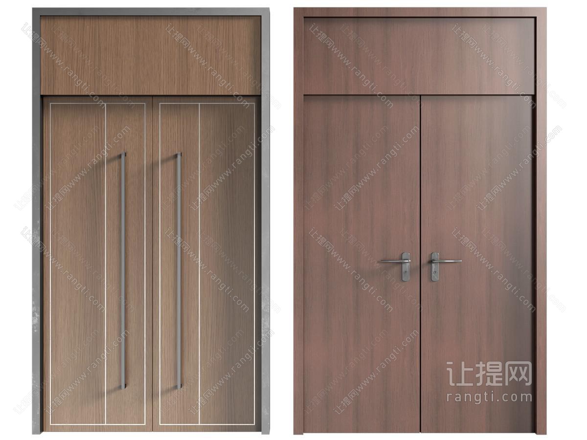 中古风双开门 对开门