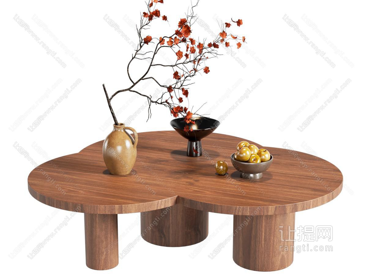 法式中古茶几