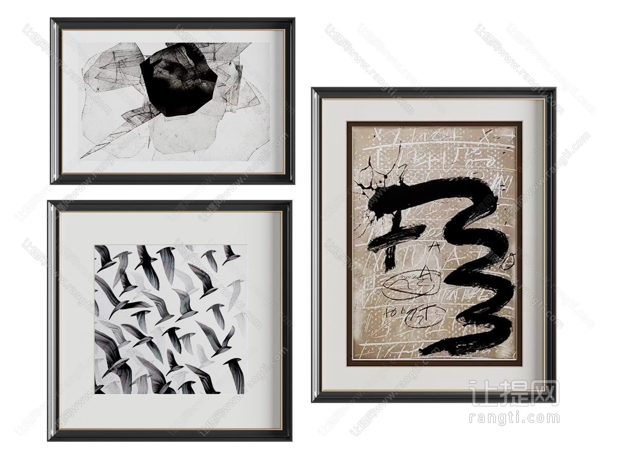 法式装饰画 挂画
