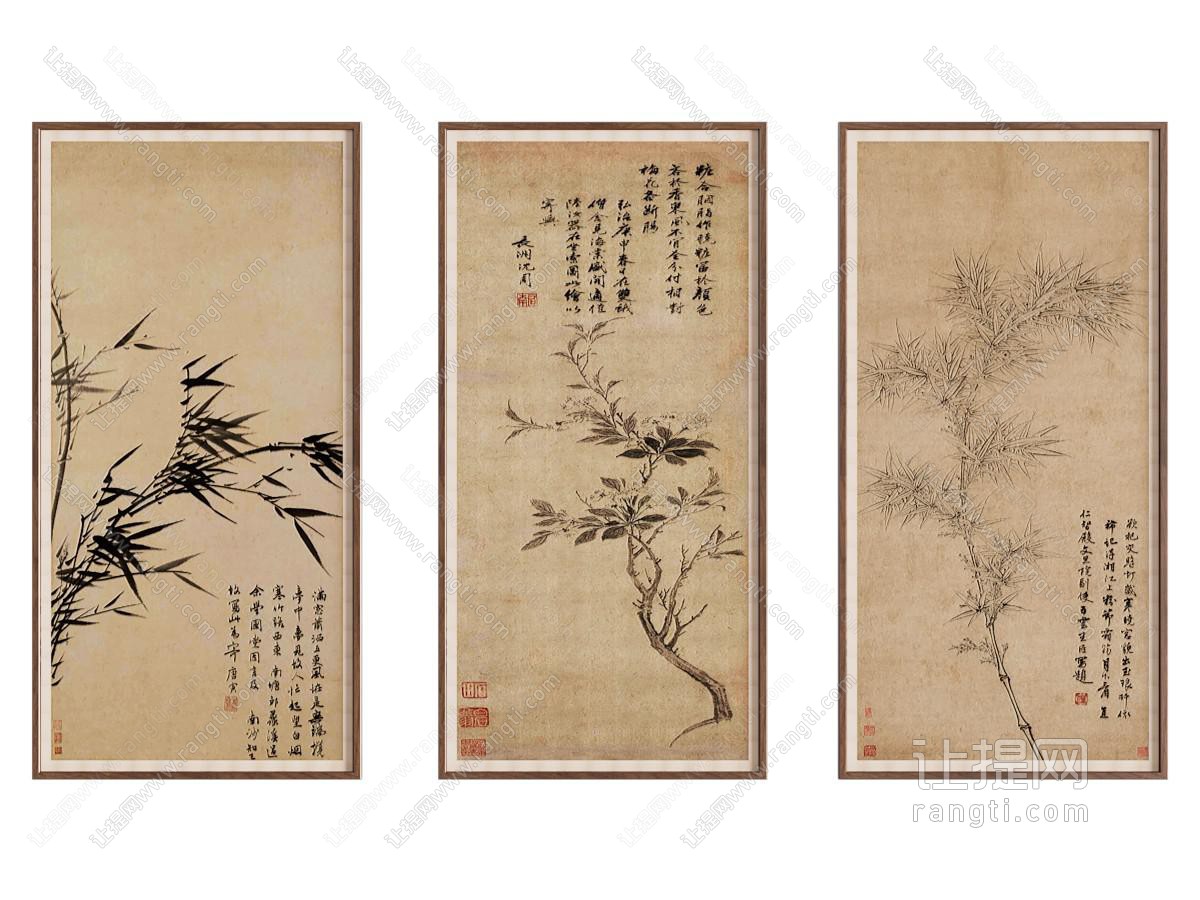 新中式挂画
