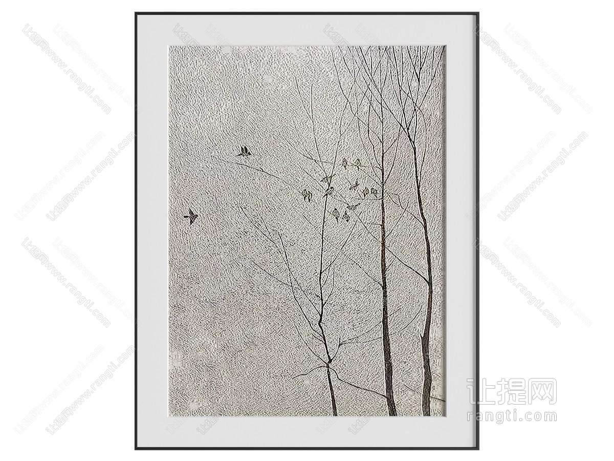 现代极简挂画